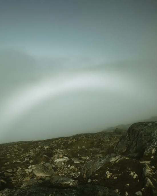 Fogbow, West Greenland